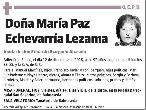 María Paz Echevarría Lezama