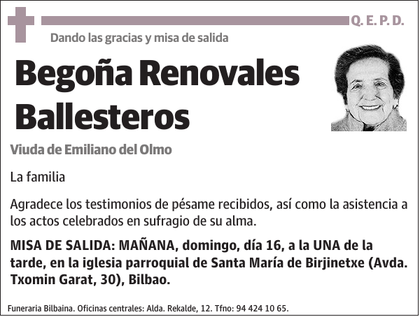 Begoña Renovales Ballesteros
