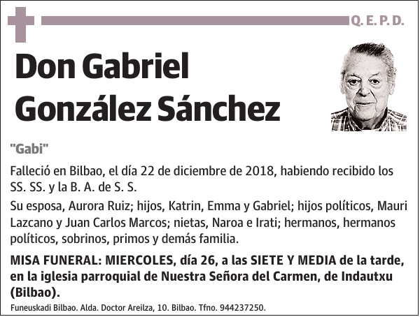 Gabriel González Sánchez