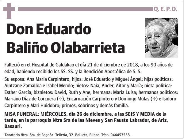 Eduardo Baliño Olabarrieta