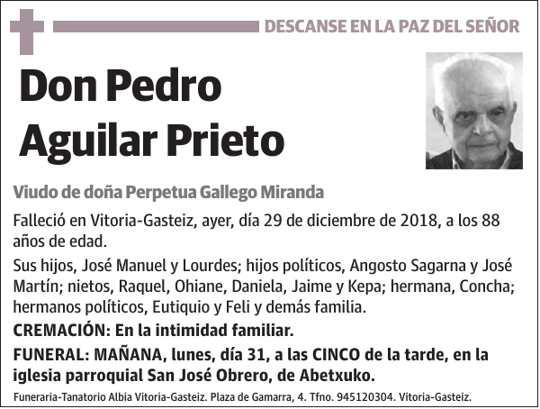 Pedro Aguilar Prieto