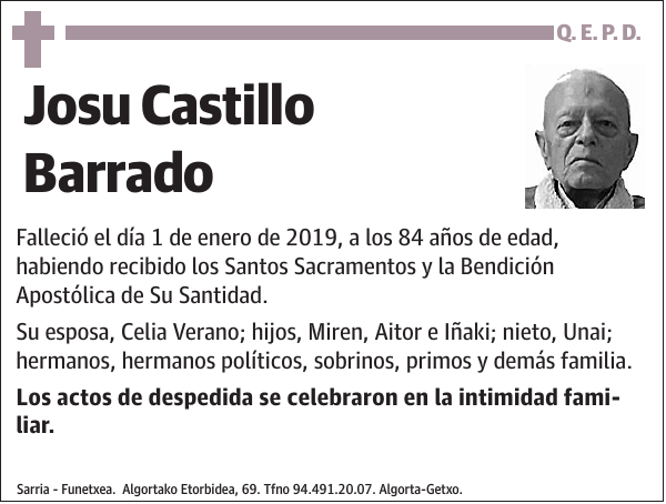 Josu Castillo Barrado