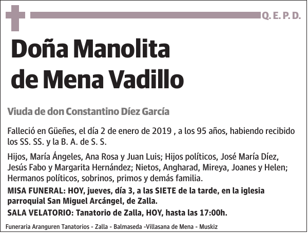 Manolita de Mena Vadillo