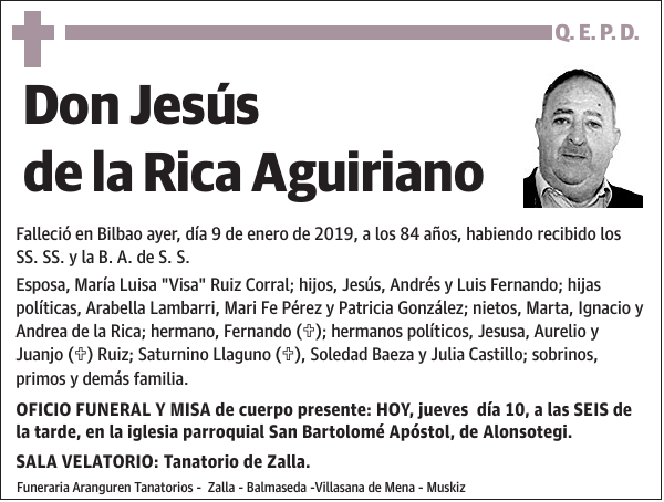 Jesús de la Rica Aguiriano