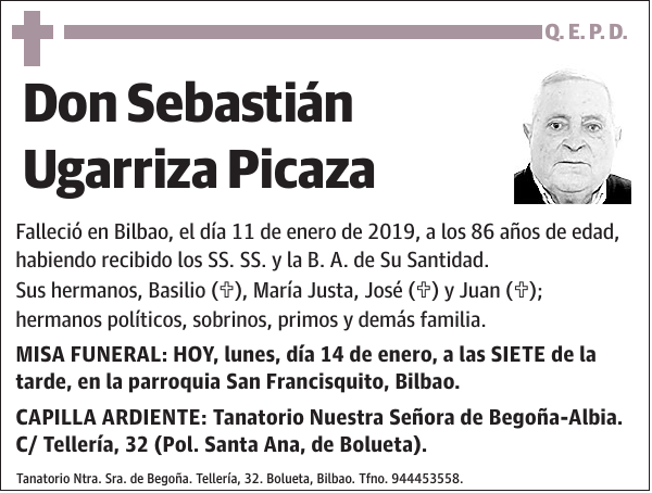 Sebastián Ugarriza Picaza