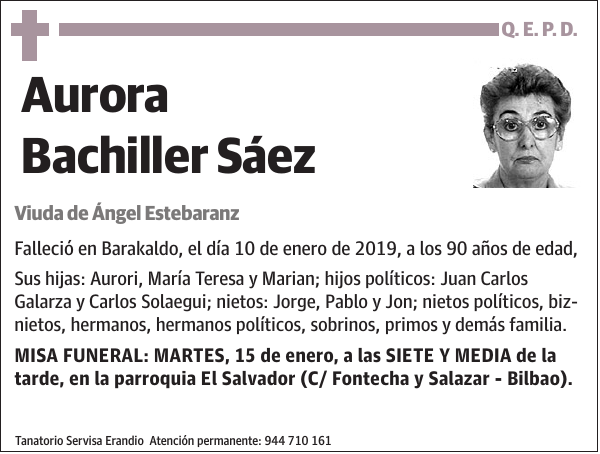 Aurora Bachiller Sáez