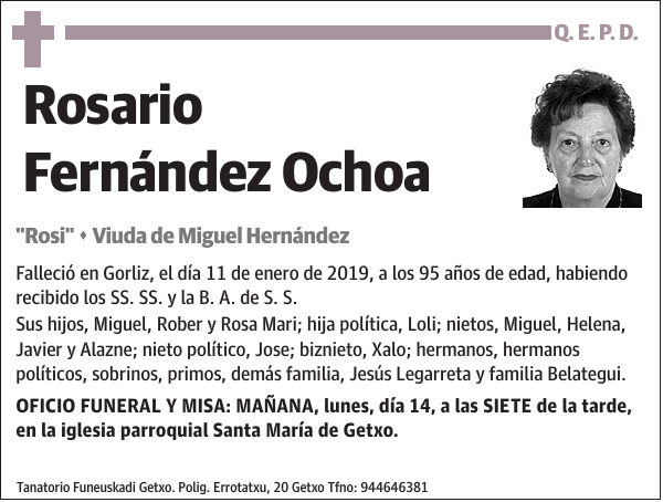 Rosario Fernández Ochoa 'Rosi'