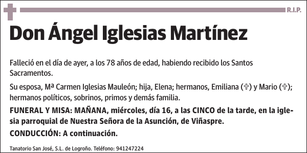 Ángel Iglesias Martínez