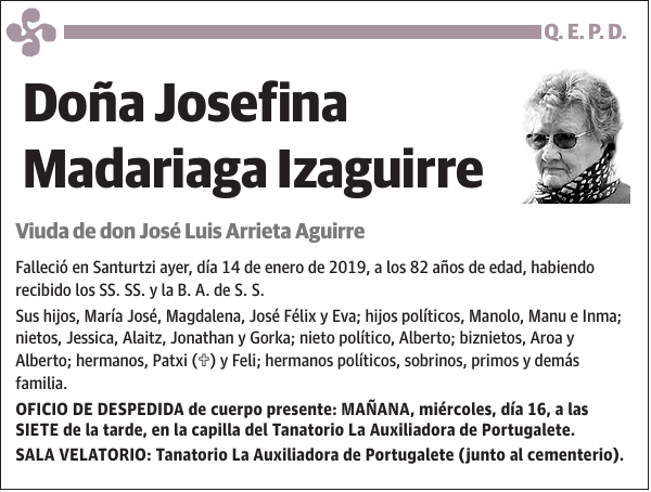 Josefina Madariaga Izaguirre