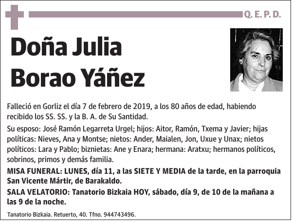 Julia Borao Yáñez