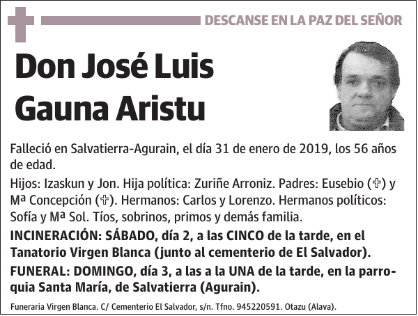 José Luis Gauna Aristu