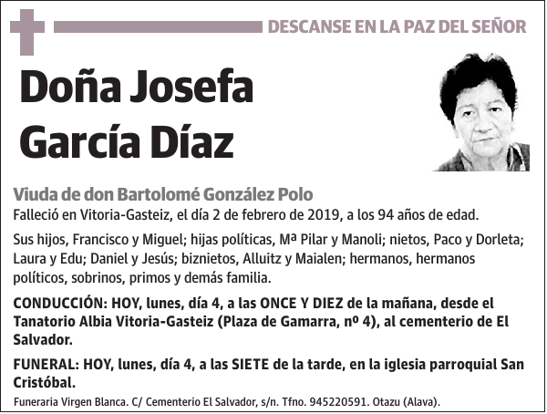 Josefa García Díaz