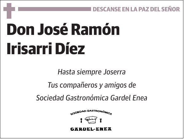 José Ramón Irisarri Díez