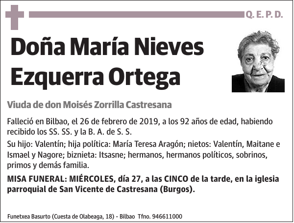María Nieves Ezquerra Ortega