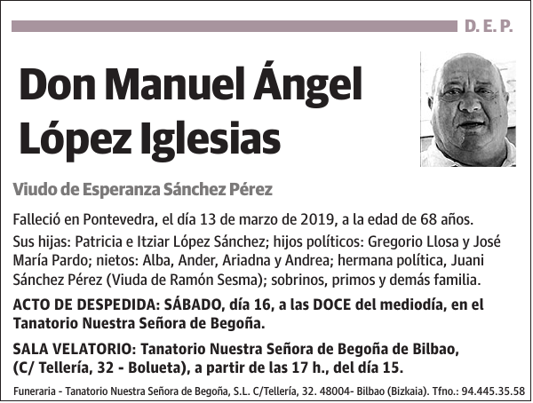 Manuel Ángel López Iglesias