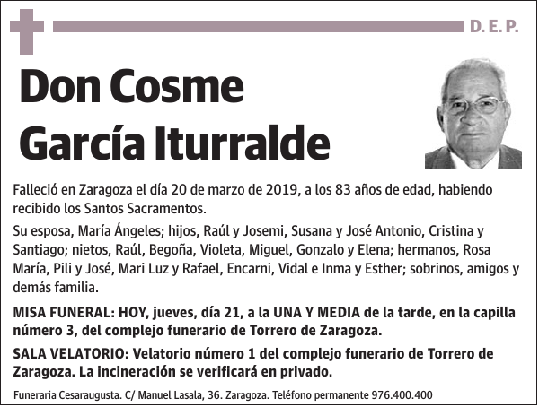 Cosme García Iturralde
