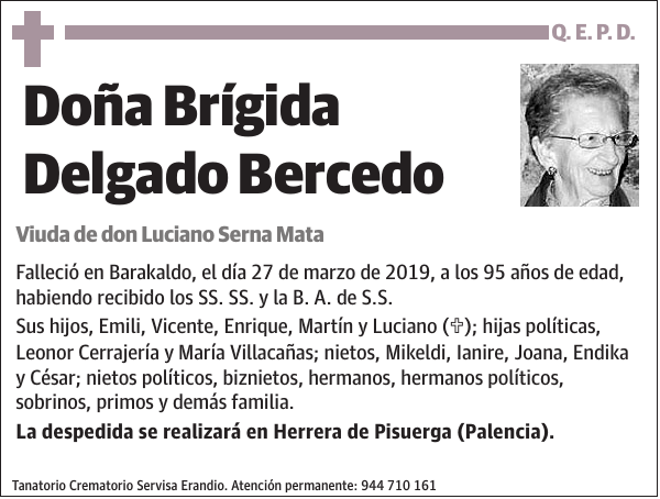 Brígida Delgado Bercedo