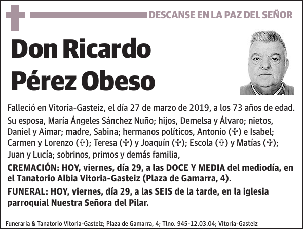 Ricardo Pérez Obeso