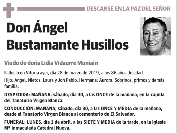 Ángel Bustamante Husillos