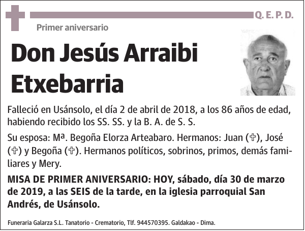 Jesús Arraibi Etxebarria