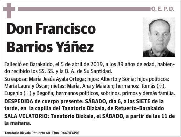 Francisco Barrios Yáñez