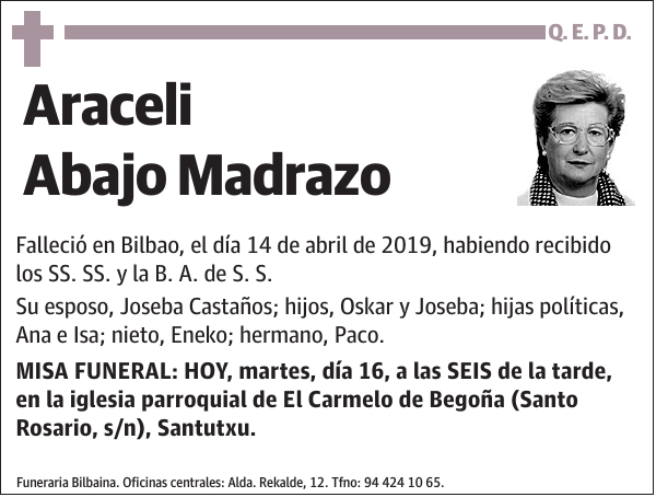 Araceli Abajo Madrazo