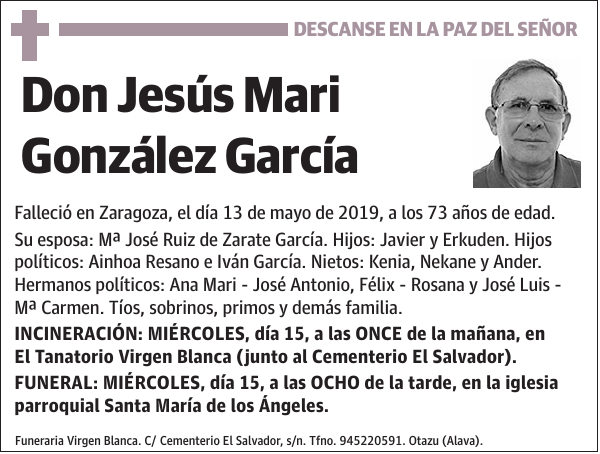 Jesús Mari González García
