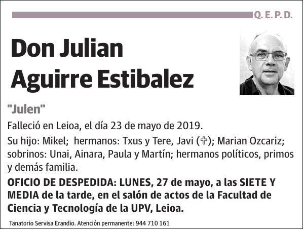 Julian Aguirre Estibalez