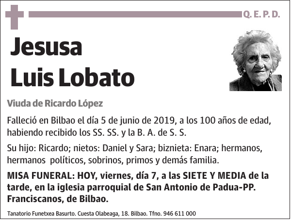 Jesusa Luis Lobato
