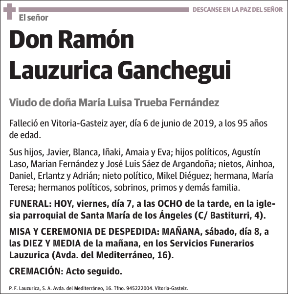 Ramón Lauzurica Ganchegui