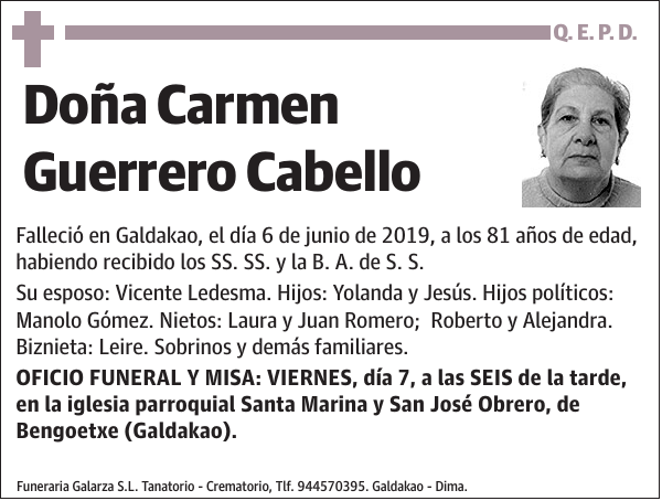Carmen Guerrero Cabello