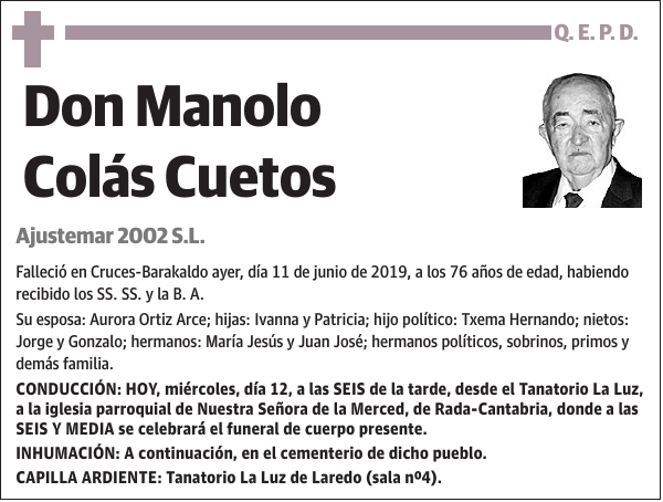 Manolo Colás Cuetos