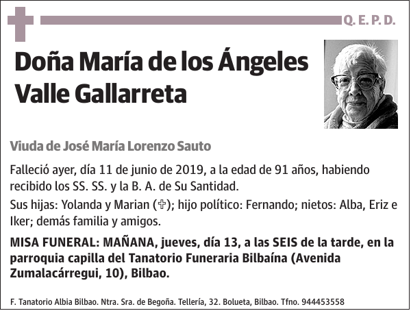 María de los Ángeles Valle Gallarreta