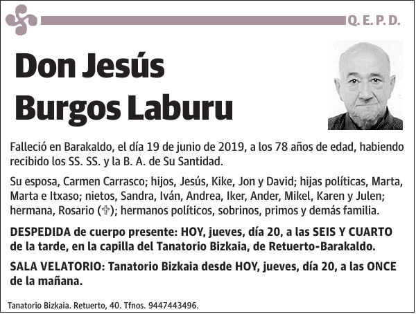 Jesús Burgos Laburu