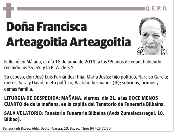 Francisca Arteagoitia Arteagoitia