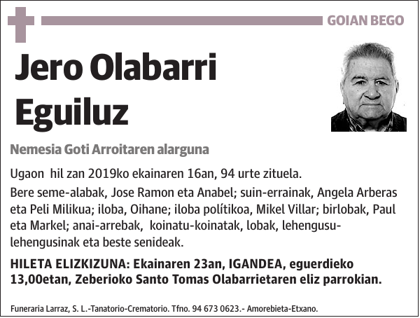 Jero Olabarri Eguiluz