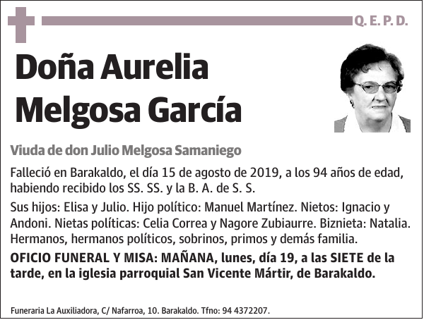 Aurelia Melgosa García