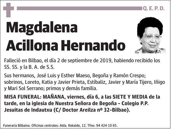 Magdalena Acillona Hernando