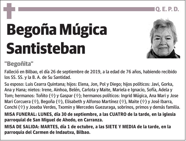 Begoña Múgica Santisteban