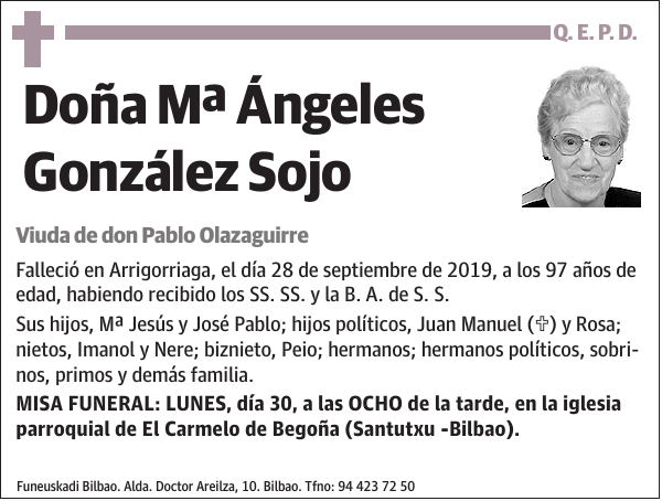 Mª Ángeles González Sojo