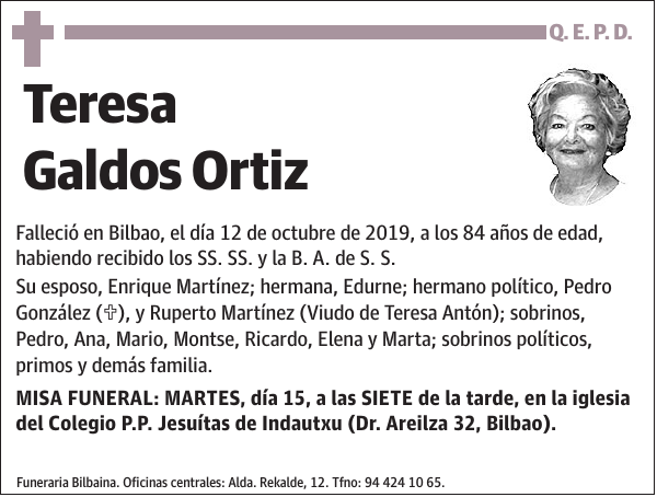 Teresa Galdos Ortiz