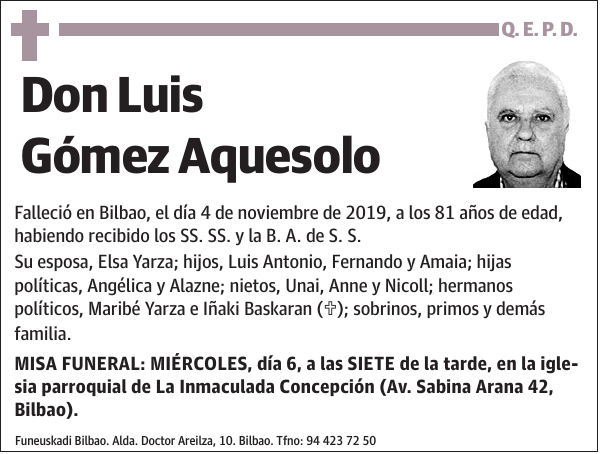 Luis Gómez Aquesolo