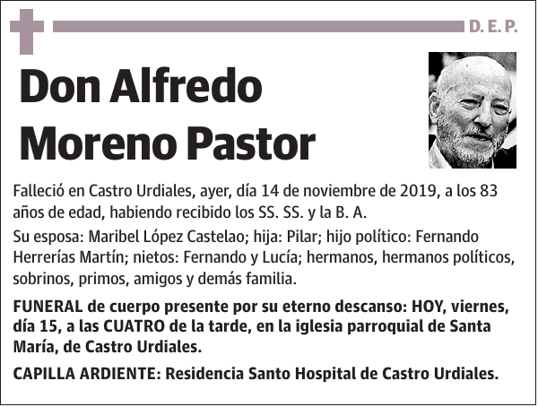 Alfredo Moreno Pastor