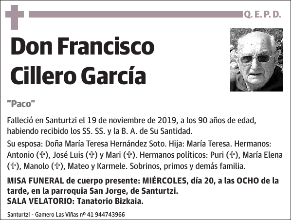 Francisco Cillero García