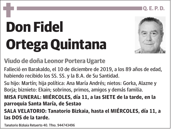 Fidel Ortega Quintana