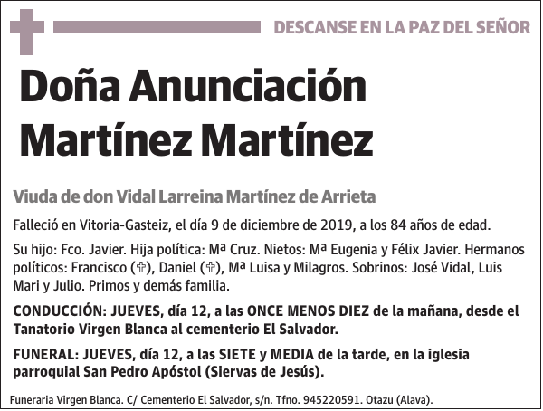 Anunciación Martínez Martínez