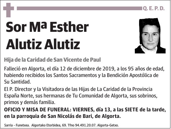 Mª Esther Alutiz Alutiz