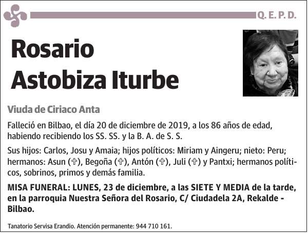 Rosario Astobiza Iturbe