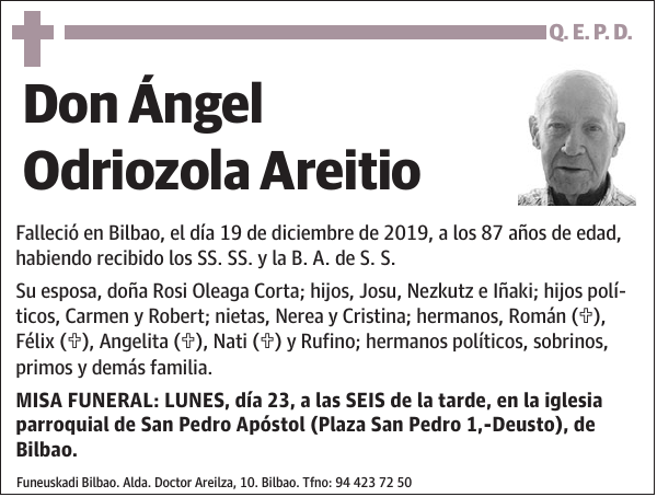 Ángel Odriozola Areitio