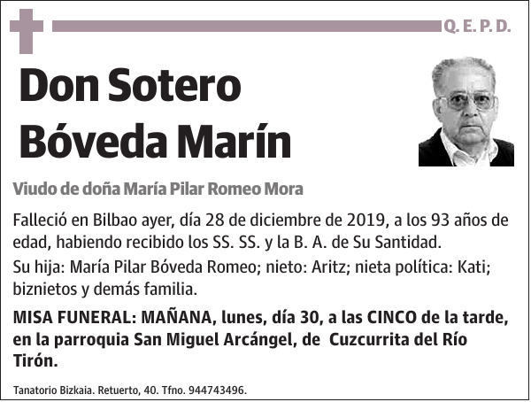 Sotero Bóveda Marín